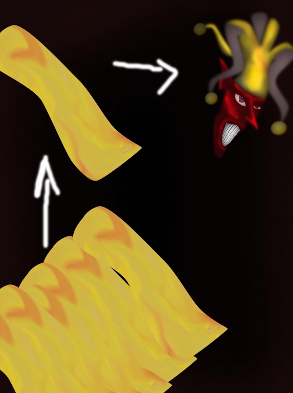 Creation of Mischief jest: Step 9